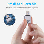 USB-C Female to USB-A Male Adapter 10Gbps USB 3.1 Gen 2 – Compatible with MacBook Pro, iPhone 15, iPad Pro, Samsung Galaxy
