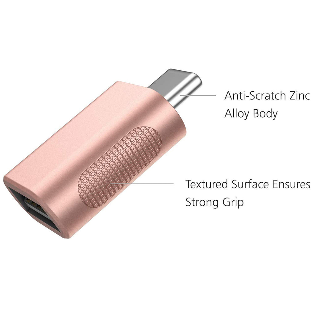 USB-C to USB 3.2 Gen 2 Adapter 10Gbps OTG – Compatible with MacBook Pro, MacBook Air, iPad Pro, Samsung Galaxy, Nintendo Switch
