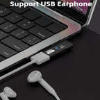 2-in-1 USB C to USB 3.2 Adapter with 100W Charging Port Thunderbolt 4/3 OTG Converter for Rog Ally Steam Deck Quest 2 iPhone 15 Series iPad MacBook Not Support Video