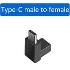 USB C Male to Female Adapter USB3.1 Support 10GBbps Rate USB C Phone/Laptop Charging Port Converter 5V 3.3A