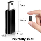 USB-C to Mini USB Adapter Type-C Female to Mini USB 2.0 Male – Compatible with GoPro Hero PS3 Controller Digital Camera Dash Cam GPS