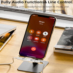 USB C Splitter with 100W Fast Charging Dual USB C Headphone and Charger Adapter Dongle for iPhone 16/15 Series iPad MacBook Galaxy S24/S23
