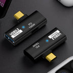 2-in-1 USB C to USB 3.2 Adapter with 100W Charging Port Thunderbolt 4/3 OTG Converter for Rog Ally Steam Deck Quest 2 iPhone 15 Series iPad MacBook Not Support Video