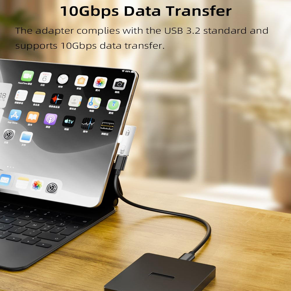 USB C Splitter with 100W Fast Charging Dual USB C Headphone and Charger Adapter Dongle for iPhone 16/15 Series iPad MacBook Galaxy S24/S23
