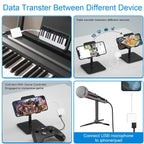 Lightning-Compatible to USB 3.0 OTG Adapter with Charging Port – 5Gbps File Transfer for iPhone iPad Camera Card Reader Flash Drive Keyboard