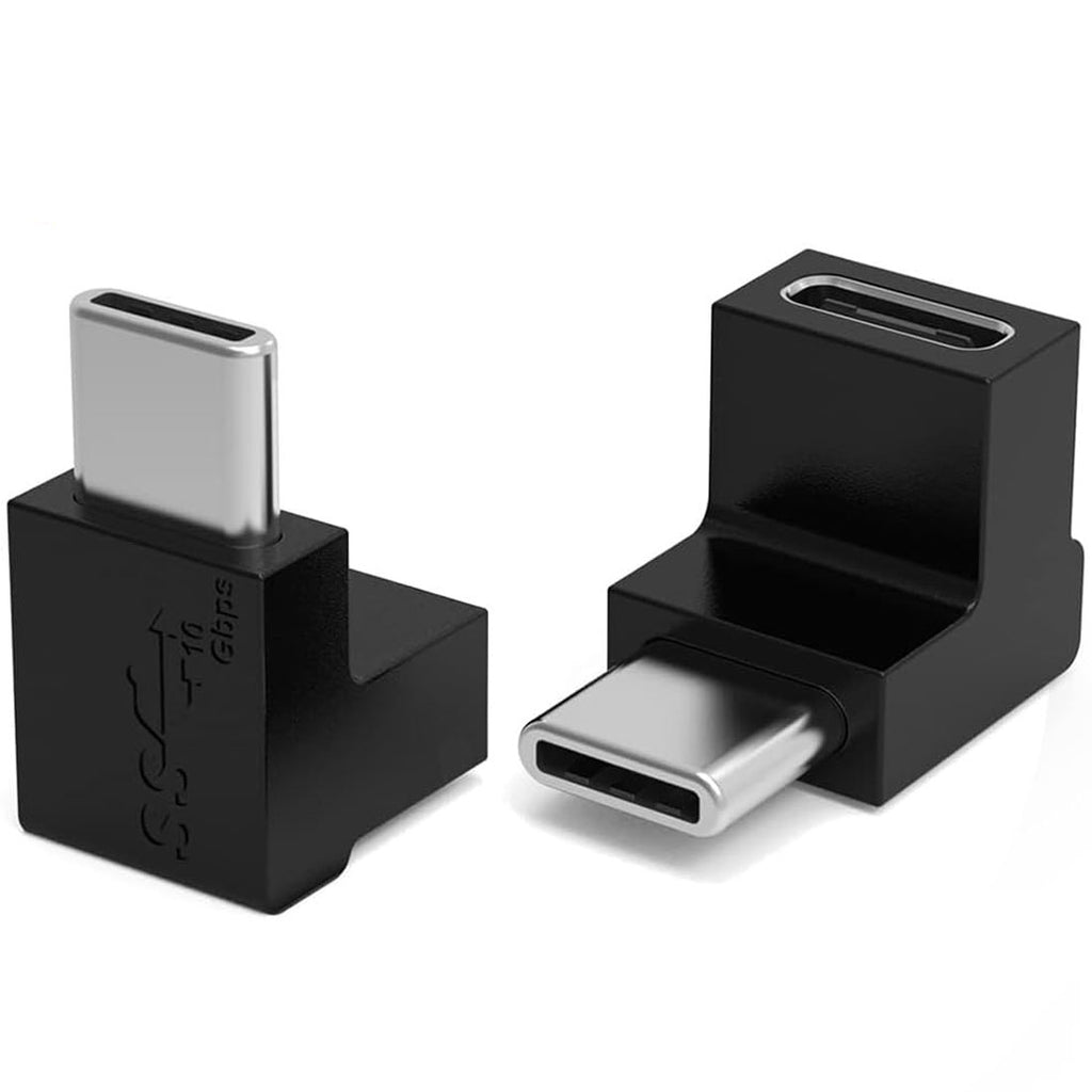 USB C Male to Female Adapter USB3.1 Support 10GBbps Rate USB C Phone/Laptop Charging Port Converter 5V 3.3A