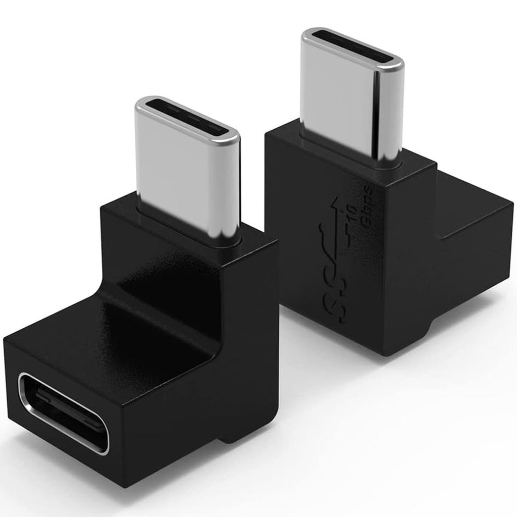 USB C Male to Female Adapter USB3.1 Support 10GBbps Rate USB C Phone/Laptop Charging Port Converter 5V 3.3A