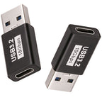 USB to USBC Adapter USB 3.2 Adapt USB Male to USB C Female Adapter for iPhone 15 Charger iPhone 15 14 13 12 Pro Max Plus iPad 9 10 Air 5 Mini 6 Car Samsung