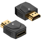 HDMI-Compatible Male to Mini HDMI-Compatible Female Adapter – 8K@60Hz 4K@120Hz 48Gbps LED for Camera Laptop Monitor TV