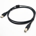 USB 2.0 A Male to B Male Printer Cable 480Mbps for HP Canon Epson Brother Lexmark Samsung Xerox Scanner Computer 30cm to 10m