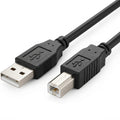 USB 2.0 A Male to B Male Printer Cable 480Mbps for HP Canon Epson Brother Lexmark Samsung Xerox Scanner Computer 30cm to 10m