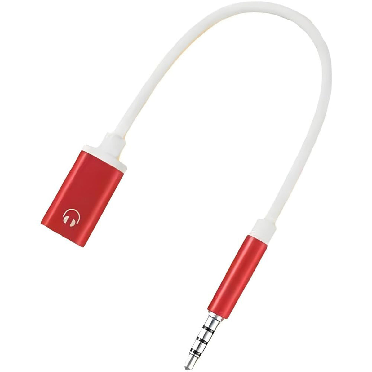 3.5mm Male to USB C Female Audio Adapter Cable TRRS Aux Jack to Type C Headphone Converter Passive Analog for Laptop PC Phone Tablet MP3 Player