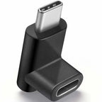 USB C Angle Adapter 90 Degree USB C Type C Male to Female Adapter, Right Left Up Down Angled USB-C USB 3.1 Type-C Extension Laptop, VR, Smartphones & Tablet (Left/Right & Up/Down)