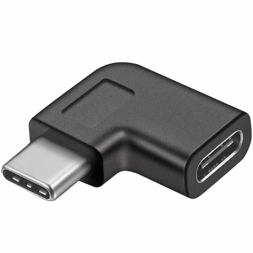 USB C Angle Adapter 90 Degree USB C Type C Male to Female Adapter, Right Left Up Down Angled USB-C USB 3.1 Type-C Extension Laptop, VR, Smartphones & Tablet (Left/Right & Up/Down)