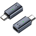 USB C to Lightning Audio Adapter Type C Male to Lightning Female Headphone Converter with DAC for iPhone 16 15 Pro Max iPad Mac Galaxy Wire Control Calls