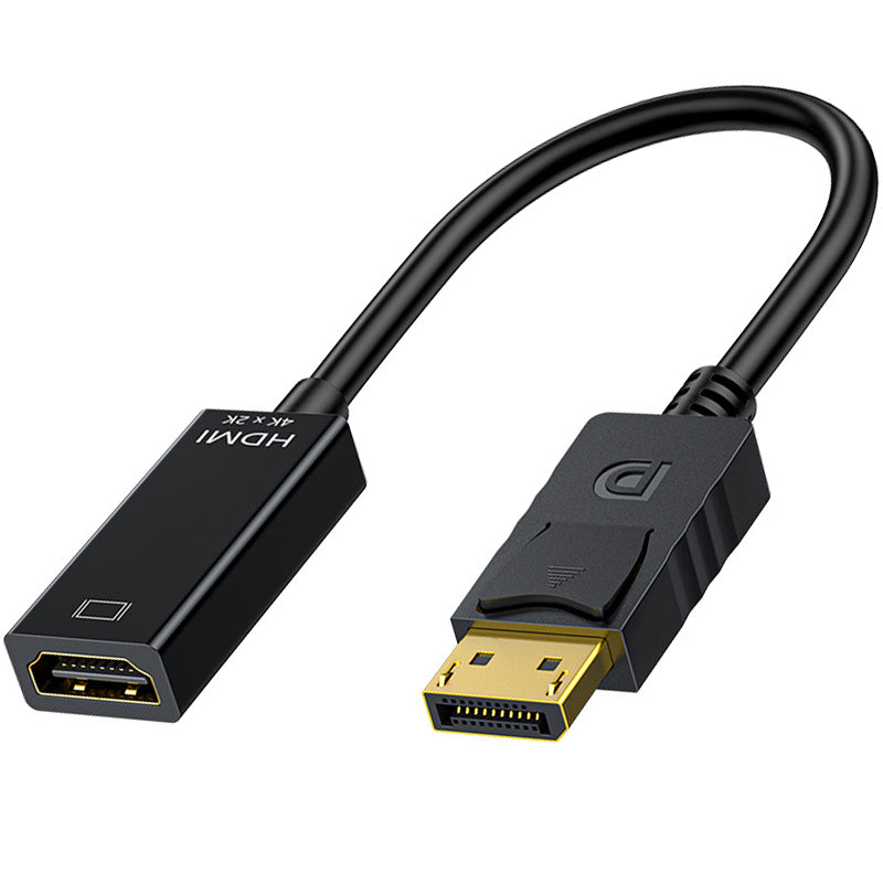 DisplayPort to HDMI Adapter 4K 30Hz DP Male to HDMI Female Passive Converter for MacBook Pro Air Mac mini Surface Pro 3 4