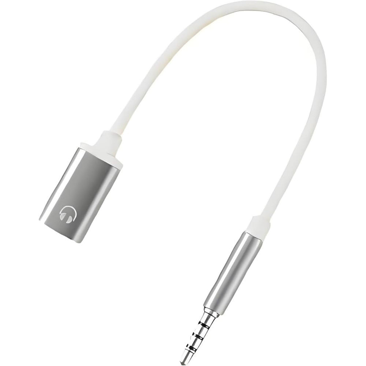 3.5mm Male to USB C Female Audio Adapter Cable TRRS Aux Jack to Type C Headphone Converter Passive Analog for Laptop PC Phone Tablet MP3 Player