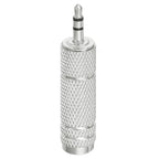 3.5mm to 6.35mm Audio Adapter 1/8 Male to 1/4 Female Stereo Headphone Jack Plug Converter TRS for PC Laptop Guitar Amp Speaker Mixing Console Receiver