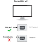 USB C Female to Mini DisplayPort Male Adapter 4K 60Hz Video Converter for Laptop Tablet Phone to Mini DP Monitor