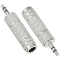 3.5mm to 6.35mm Audio Adapter 1/8 Male to 1/4 Female Stereo Headphone Jack Plug Converter TRS for PC Laptop Guitar Amp Speaker Mixing Console Receiver