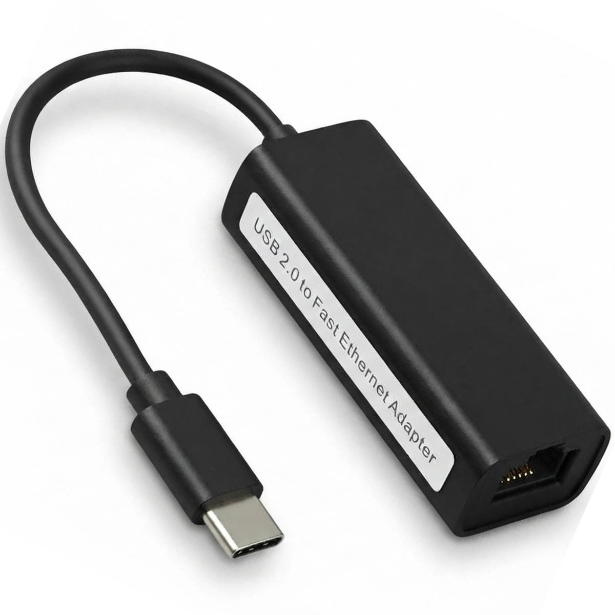 USB C to Ethernet Adapter 100Mbps Type C to RJ45 Fast Ethernet LAN Network Converter Cable for MacBook Pro Surface Book Dell XPS HP Spectre Yoga PC