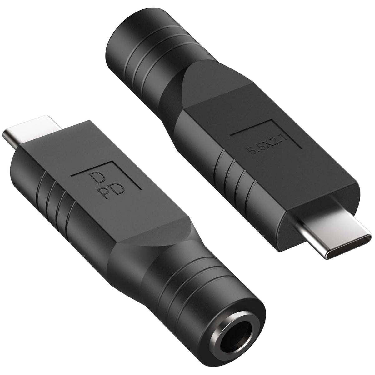 USB C PD to DC 5.5 x 2.1mm Female Power Adapter 20V 65W Type C Male to DC5521 Converter for Mini Satellite Antenna