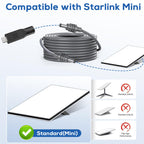 USB C PD to DC 5.5 x 2.1mm Female Power Adapter 20V 65W Type C Male to DC5521 Converter for Mini Satellite Antenna