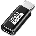 USB C Male to Female Adapter 10Gbps USB 3.2 Extender Type C Port Saver 5A 30V Fast Charging 4K Video for Laptop PC Phone Tablet TV Gamepad SSD Hub
