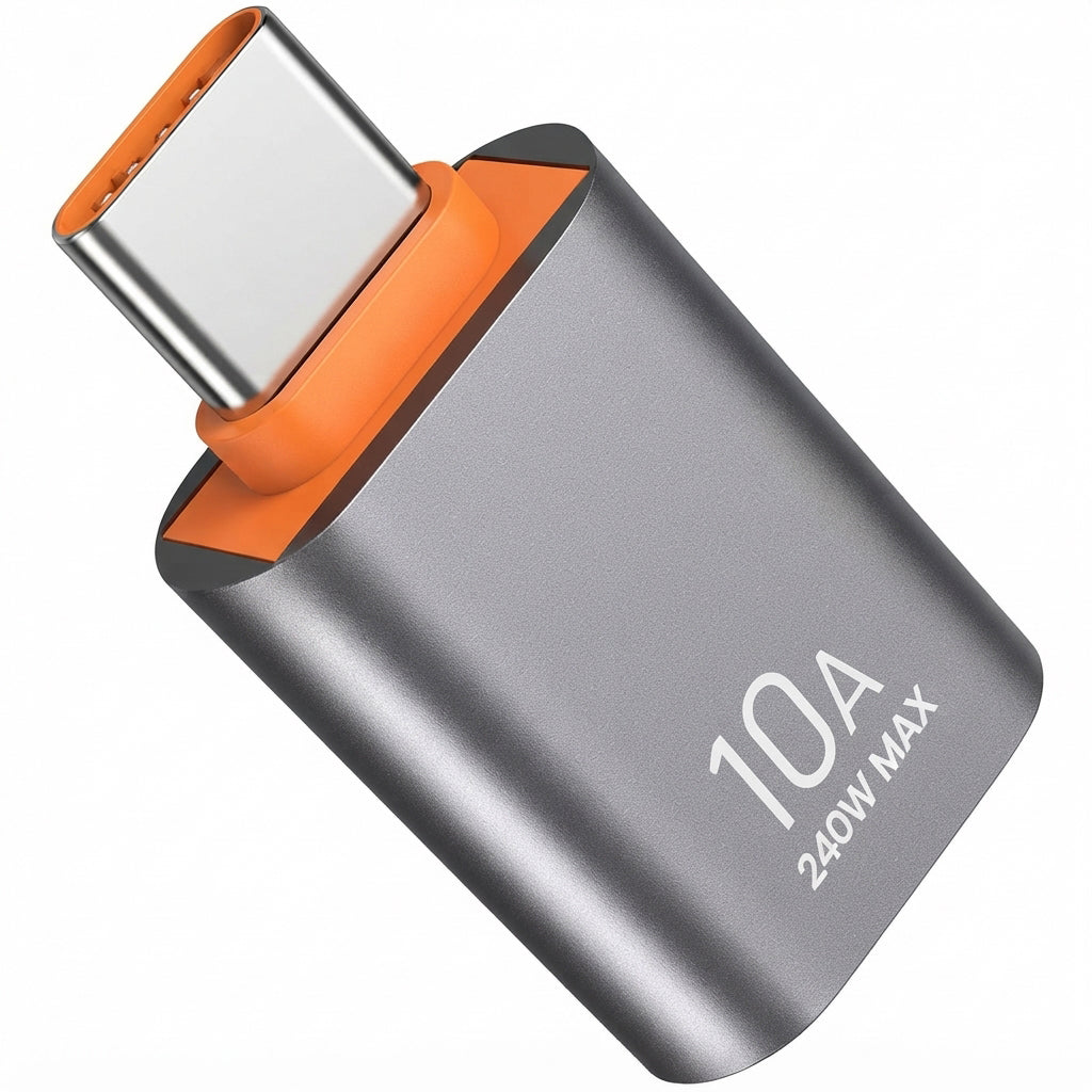 USB C to USB Adapter USB 3.0 5Gbps OTG Type C Male to USB A Female for iPhone 17 16 15 MacBook iPad Samsung Galaxy Connect USB Drive Mouse Keyboard