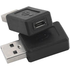 USB 2.0 Type A Male to Micro USB Female Adapter Converter 480Mbps