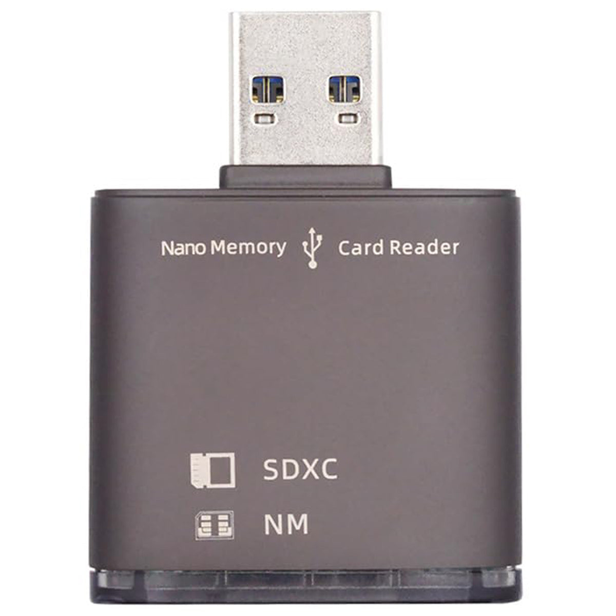 USB 3.0 NM Card Reader and SD Card Writer Nano Memory SD SDXC SDHC MMC Adapter 5Gbps High Speed Dongle for Mate Series Phone Camera Laptop Desktop PC