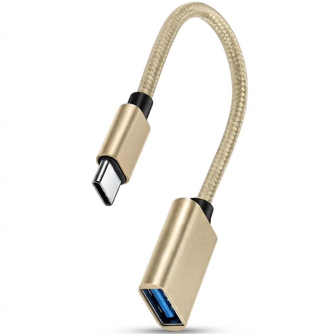 USB C to USB Adapter Type C Male to USB Female OTG Cable for iPhone 16 15 Pro Max MacBook Samsung Galaxy Android Connect USB Drive Mouse Keyboard