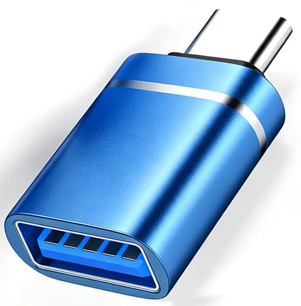 USB C to USB 3.0 Adapter Type C Male to USB A Female OTG Converter 5Gbps Aluminum Mini Plug for MacBook iPad Tablet Phone Flash Drive