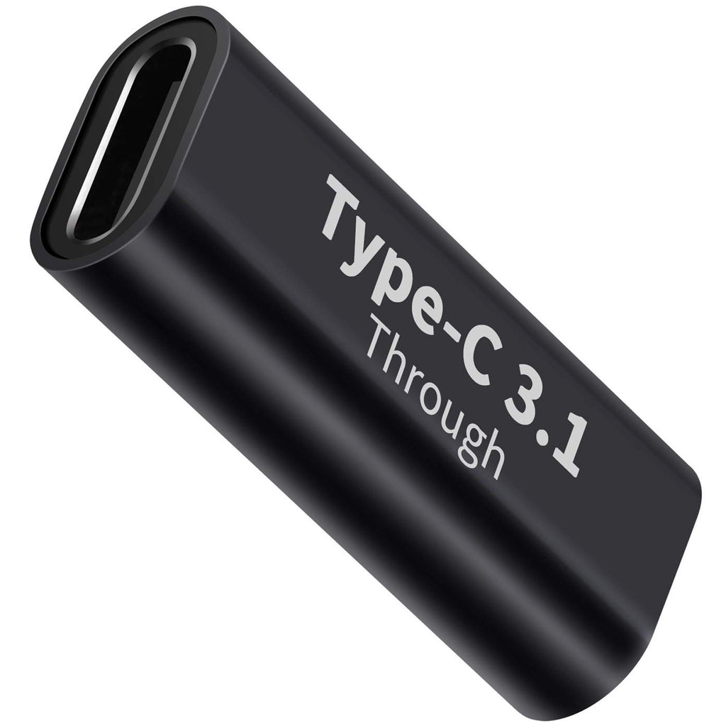 USB C Female to Female Adapter 10Gbps 100W PD 8K 60Hz Type C Coupler Extender Thunderbolt 4 3 Compatible for Cable Laptop Monitor Dock