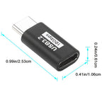 USB C Male to Female Adapter 10Gbps USB 3.2 Extender Type C Port Saver 5A 30V Fast Charging 4K Video for Laptop PC Phone Tablet TV Gamepad SSD Hub