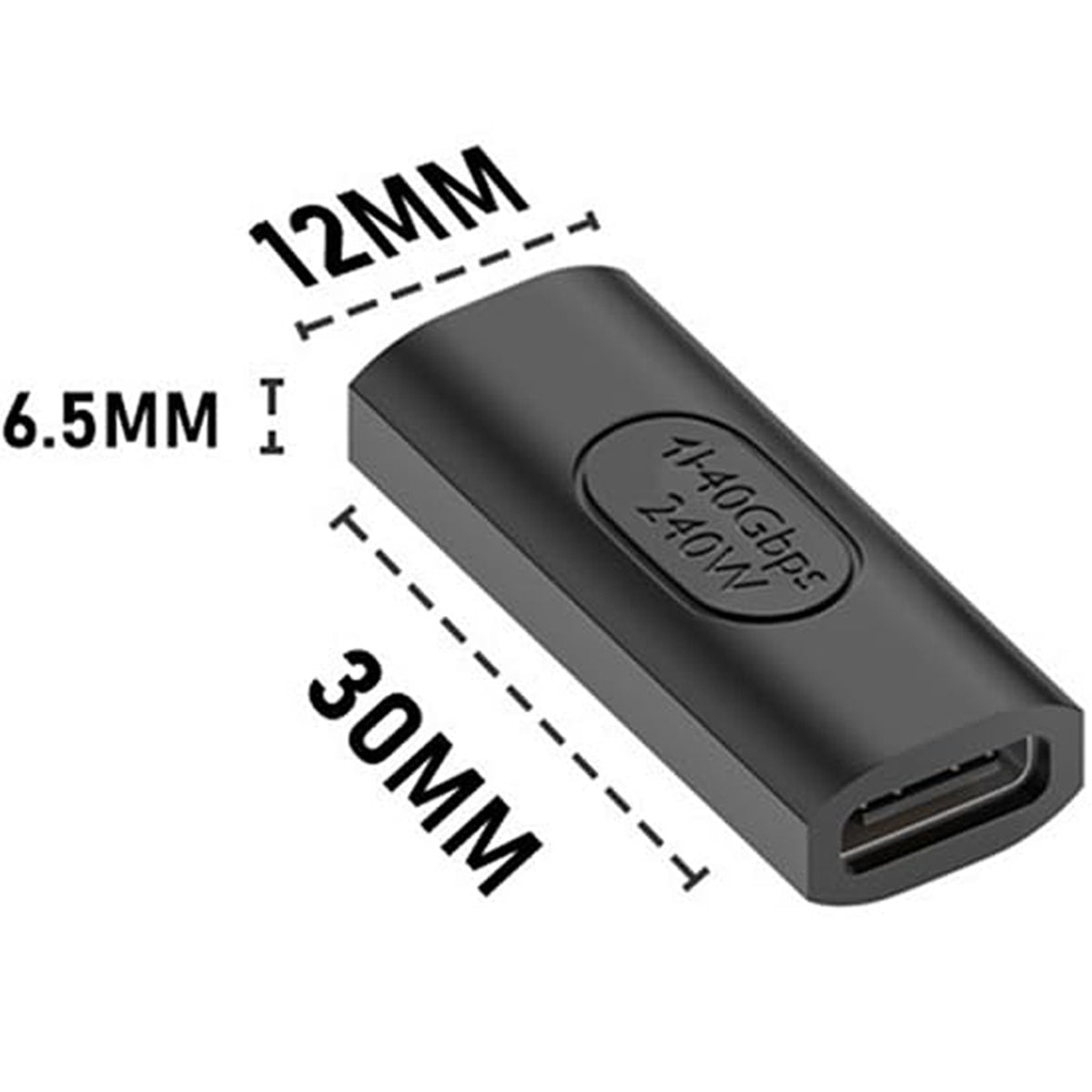 USB4 USB C Right Angle Adapter 240W PD 40Gbps 8K 60Hz 90 Degree Vertical Side Bend 180 U Shape Type C Extender for Thunderbolt 4 Steam Deck ROG Ally MacBook Pro