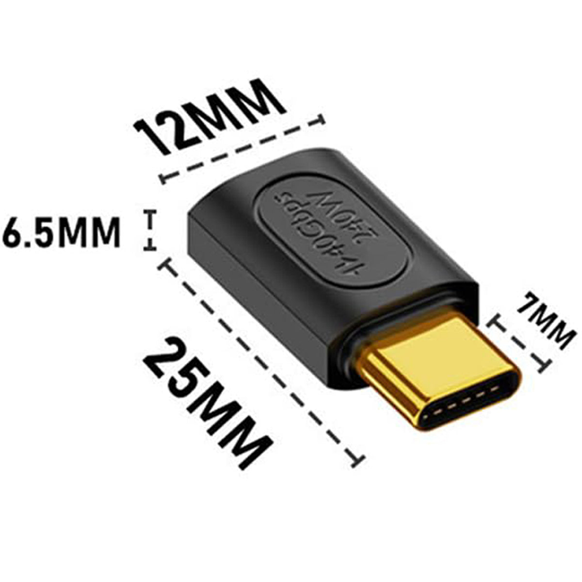 USB4 USB C Right Angle Adapter 240W PD 40Gbps 8K 60Hz 90 Degree Vertical Side Bend 180 U Shape Type C Extender for Thunderbolt 4 Steam Deck ROG Ally MacBook Pro