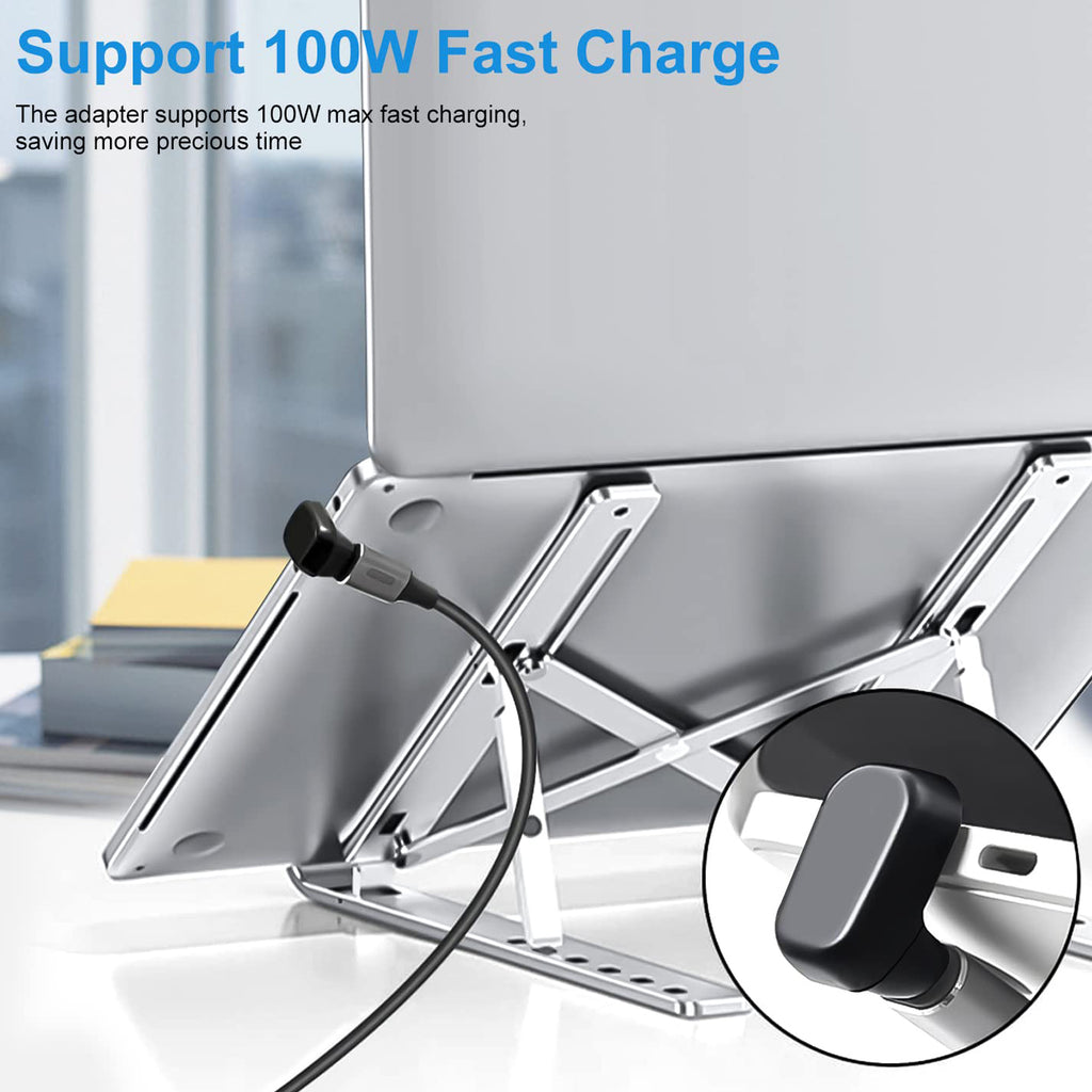 USB C 180 Degree U Shaped Adapter USB 2.0 Male to Female Type C Angled Connector for Charging Data Samsung Galaxy MacBook