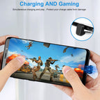 USB C 180 Degree U Shaped Adapter USB 2.0 Male to Female Type C Angled Connector for Charging Data Samsung Galaxy MacBook