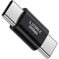 USB C Male to Male Adapter 10Gbps USB 3.1 Type C Male to Male Connector 5A 30V Fast Charging 4K Video for MacBook iPad Pro Galaxy Laptop Tablet Phone