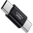USB C Male to Male Adapter 10Gbps USB 3.1 Type C Male to Male Connector 5A 30V Fast Charging 4K Video for MacBook iPad Pro Galaxy Laptop Tablet Phone