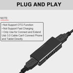 USB 3.0 Female to Female Coupler Adapter USB A to USB A Extension Connector 5Gbps for Hard Drive Flash Drive Keyboard Mouse Cable Extension