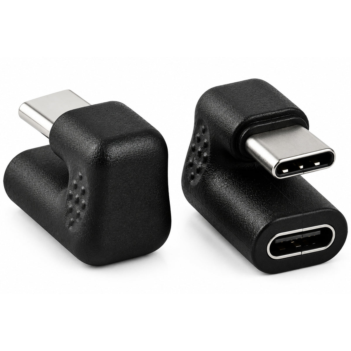 180 Degree USB C Male to Female Adapter U Shaped 180 Angle Type C Extender for Gaming Laptop Tablet Monitor Hub Workstation Fast Charging Data Video