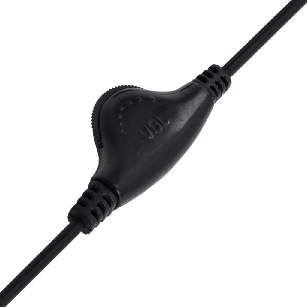 3.5mm Headphone Audio Y Splitter Cable 1 Male to 2 Female with Dual Volume Controls 3 Pole TRS Stereo Aux Jack Adapter for Earphones Speakers iPod PC