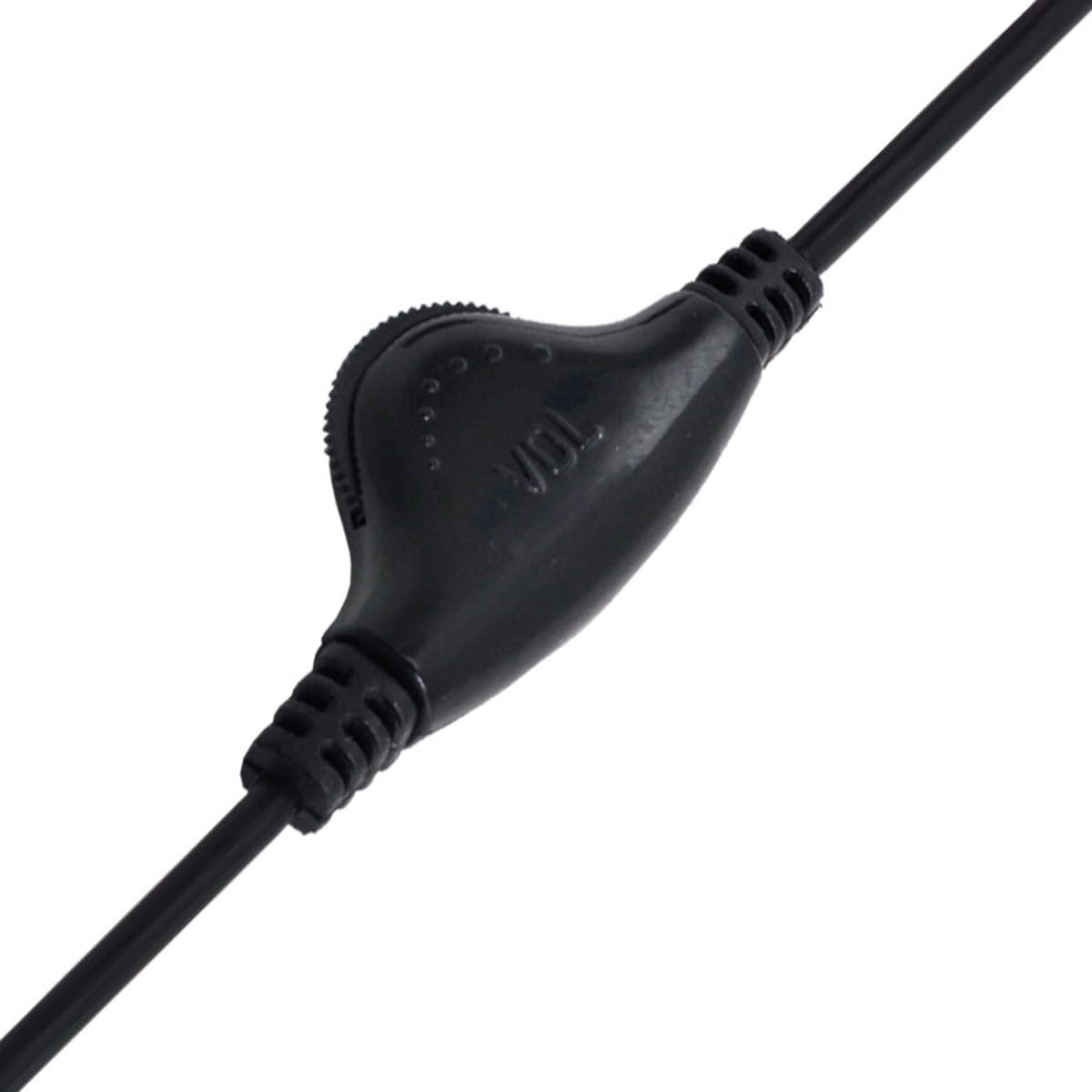 3.5mm Headphone Audio Y Splitter Cable 1 Male to 2 Female with Dual Volume Controls 3 Pole TRS Stereo Aux Jack Adapter for Earphones Speakers iPod PC
